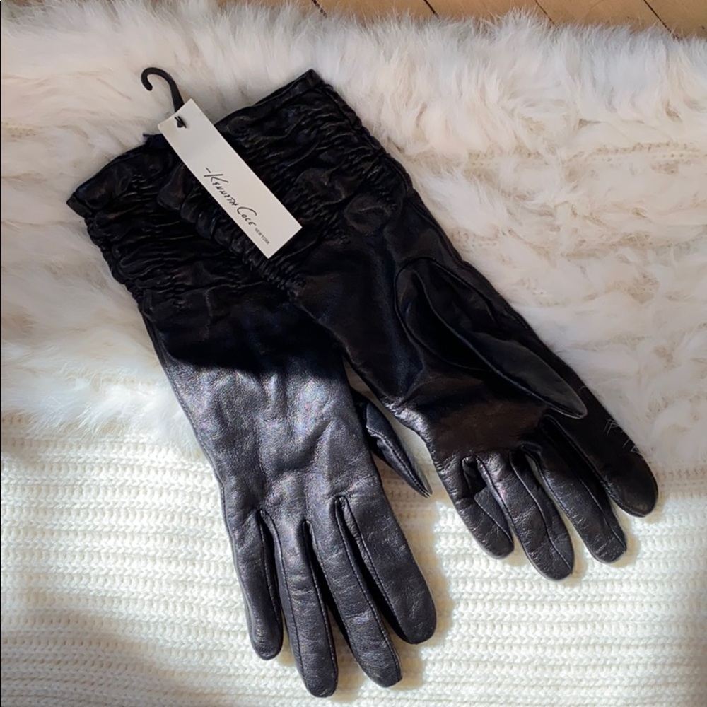 Kenneth Cole leather gloves NWT